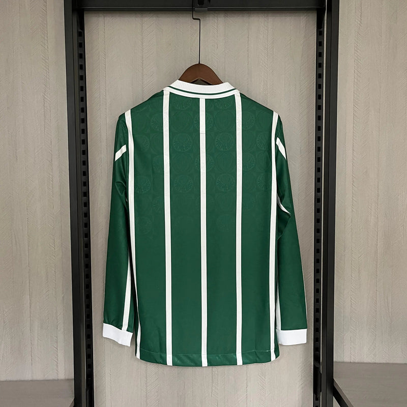 Camisa Manga Longa Retrô Verdão 1993 - Verde