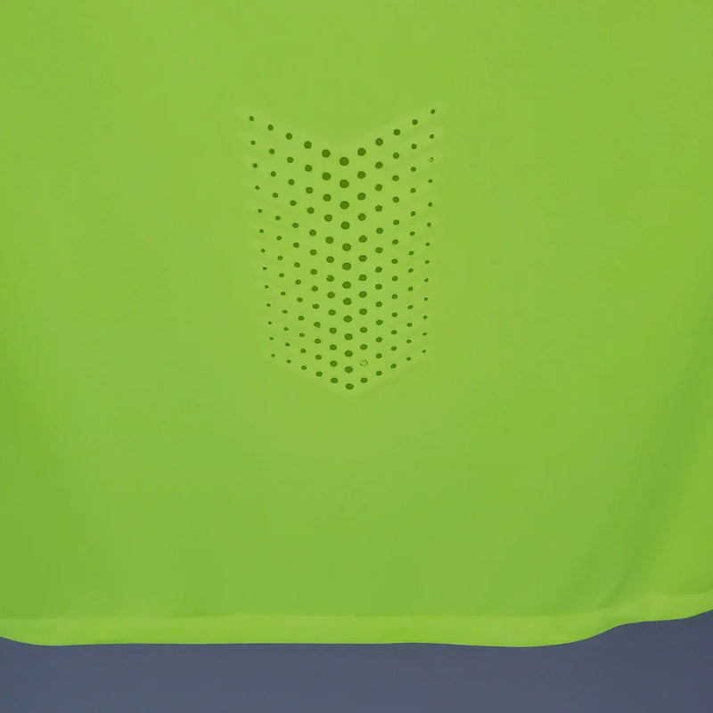 Camisa Seleção Brasileira Treino Todos os Patrocínios Torcedor Nike Masculina - Verde limão