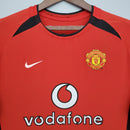 Camisa Manga Longa Manchester United 02/04 - Vermelho