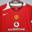 Camisa Manga Longa Manchester United 04/06 - Vermelho