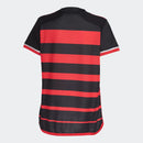 Camisa Flamengo Feminina I 24/25 - Adidas - Vermelho e Preto