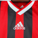 Camisa Manga Longa Milan 09/10 Adidas - Preto e Vermelho