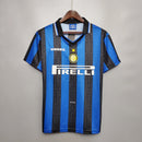 Camisa Inter de Milão Retrô 1997/1998 - Azul e Preta