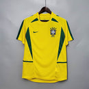 Camisa Seleção Brasileira Retrô 2002 Amarela