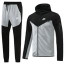 Conjunto Nike Tech Fleece Preto/Cinza